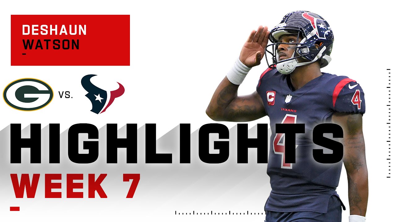 Deshaun Watson Highlights vs. Packers | NFL 2020