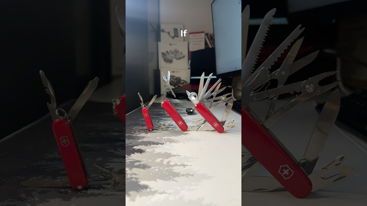 Три лучших швейцарских армейских ножа, которые вам обязательно нужно иметь: карманное руководство...