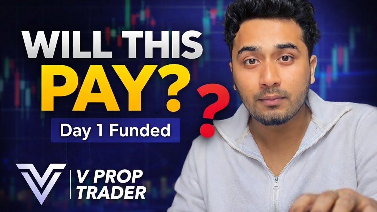 Day 1 on V Prop Trader Funded Account &ndash; Let&rsquo;s See If This Pays