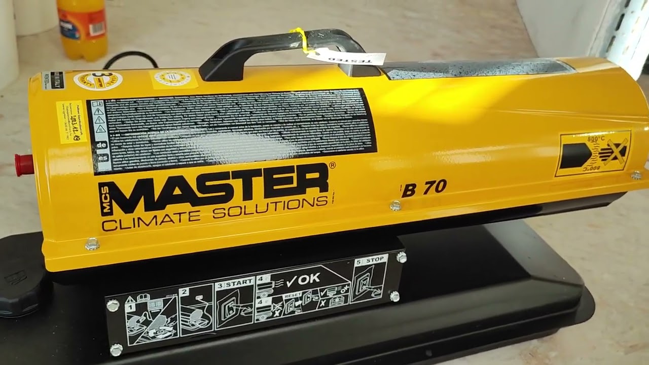Master B 70 gázolajos hőlégfúvó