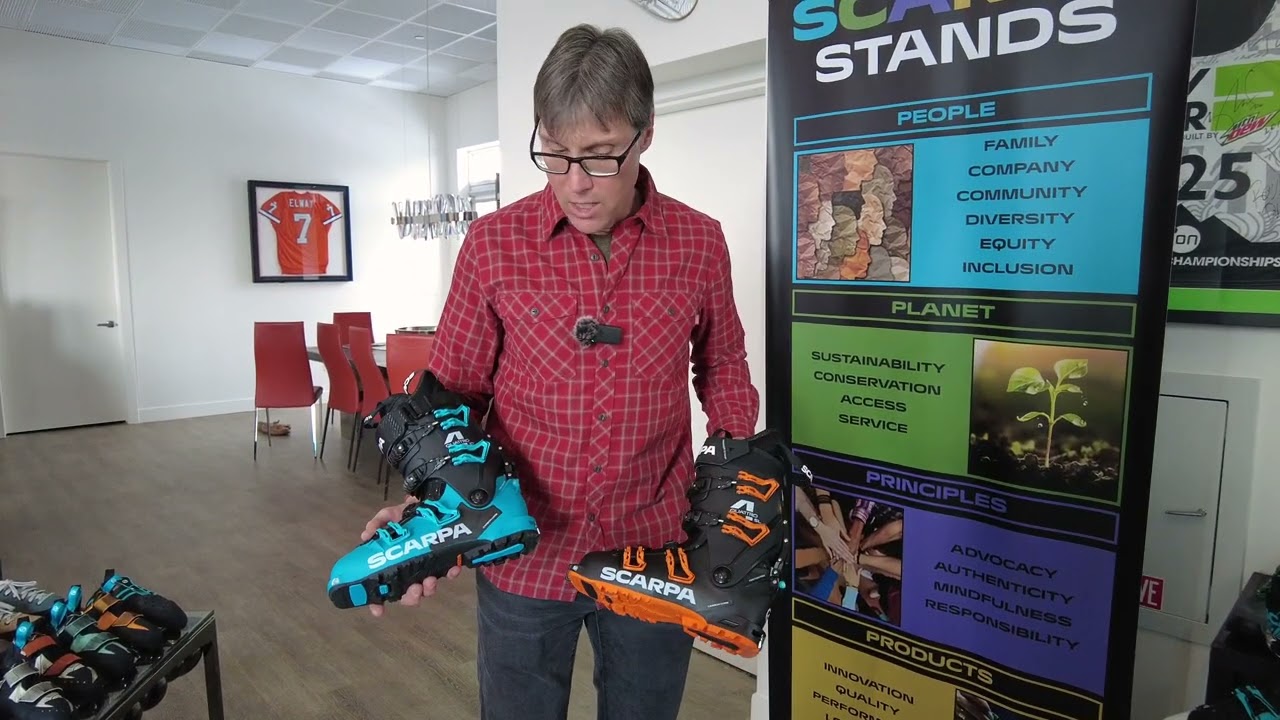 Scarpa Alpine Touring Boots 2021-22 - Outdoor Retailer Snow Show 2022