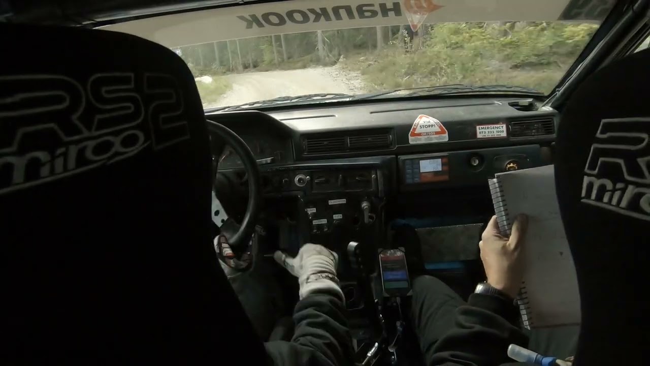 South Swedish Rally 2025 SS8 Daniel Suvala/Patrik Johansson