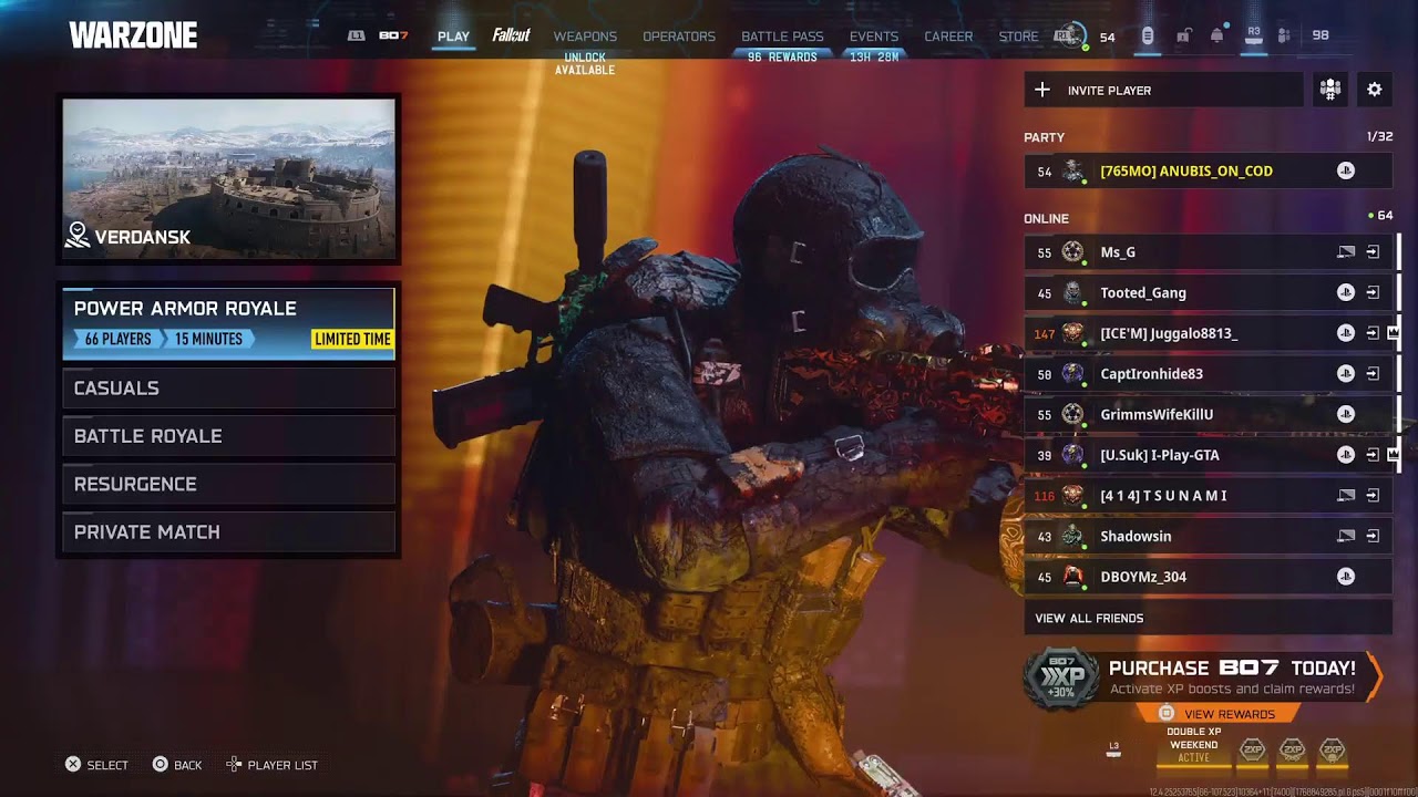COD IS OV