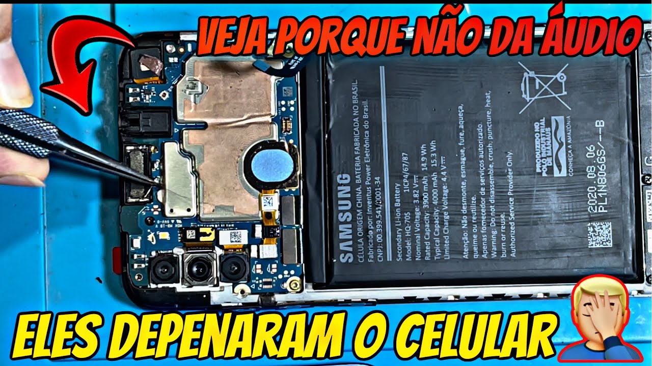 Samsung A11 Não funciona Alto falante auricular | ( Você precisa ver este vídeo )