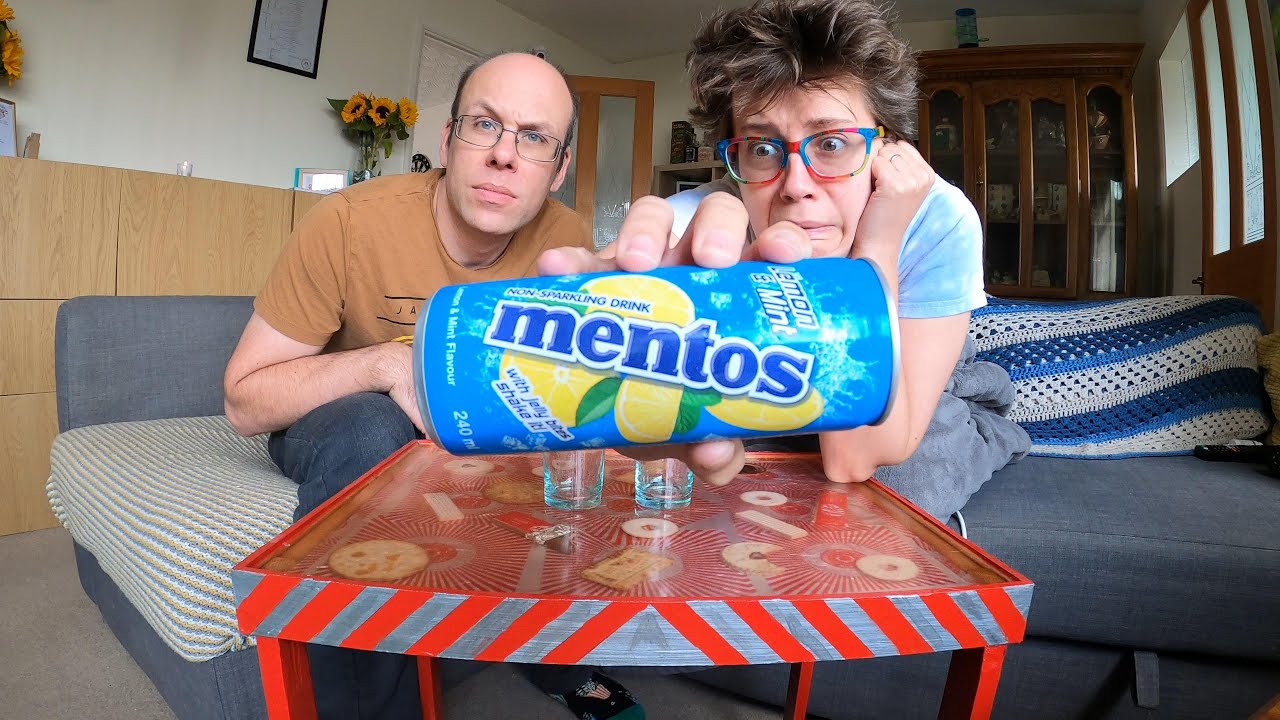 Newfords Try: Lemon and Mint Mentos Drink