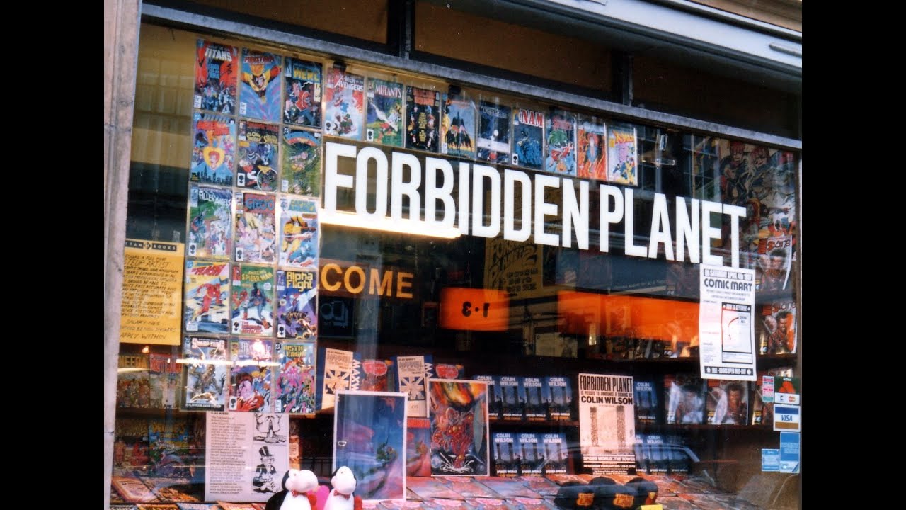 Comic shops I have Loved | London | Forbidden Planet | GOSH | Dark They Were And Golden Eyed etc