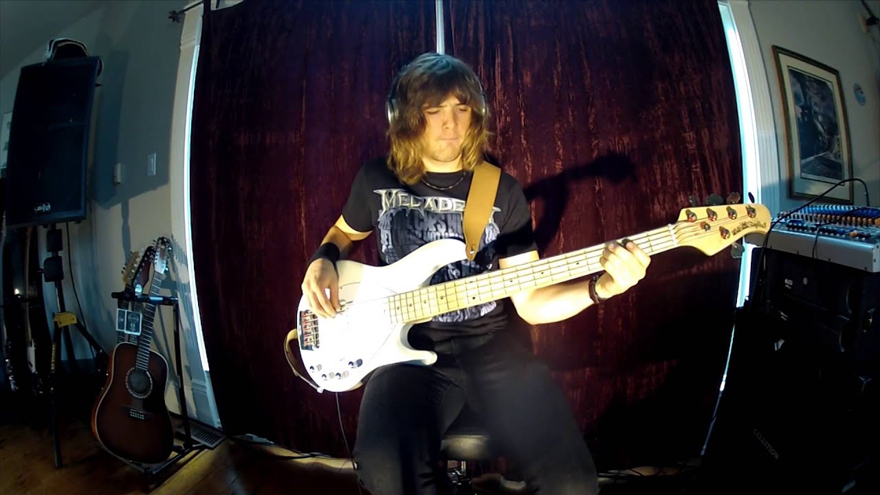 Cold Ethyl - Alice Cooper (Bass Cover) Musicman Stingray 5