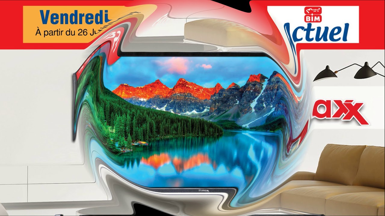Catalogue Bim Maroc Smart TV LIFEMAXX du Vendredi 26 Juillet 2019