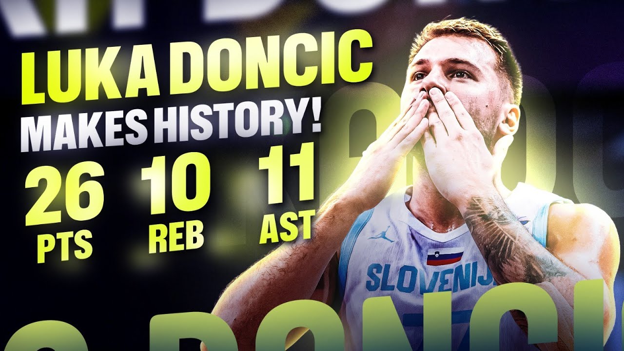 LUKA MAKES HISTORY! 🤯 | EVERY SINGLE POINT, REBOUND AND ASSIST | #EuroBasket 2025 #LukaDoncic