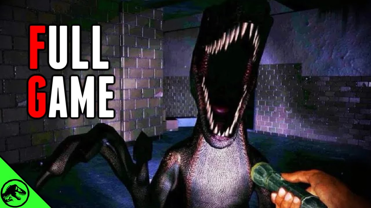 This SCARY Dinosaur Horror Game Is What Jurassic Park Needs! - OAKWOOD (Full Game)