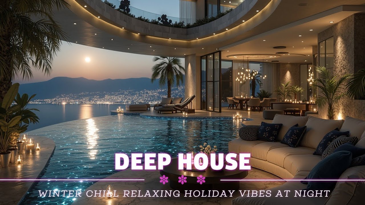 Cozy Christmas Deep House Mix 2025 ~ Winter Chill & Relaxing Holiday Vibes at Night