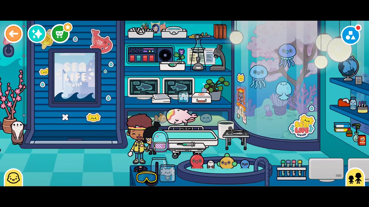 Toca Boca World | School Day & Sea Life Secrets! 🎒🌸🌊⚡🍴✨