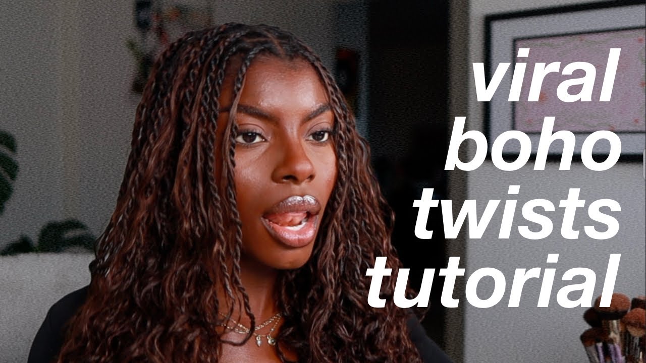 DIY knotless boho twists | tutorial + how to maintain