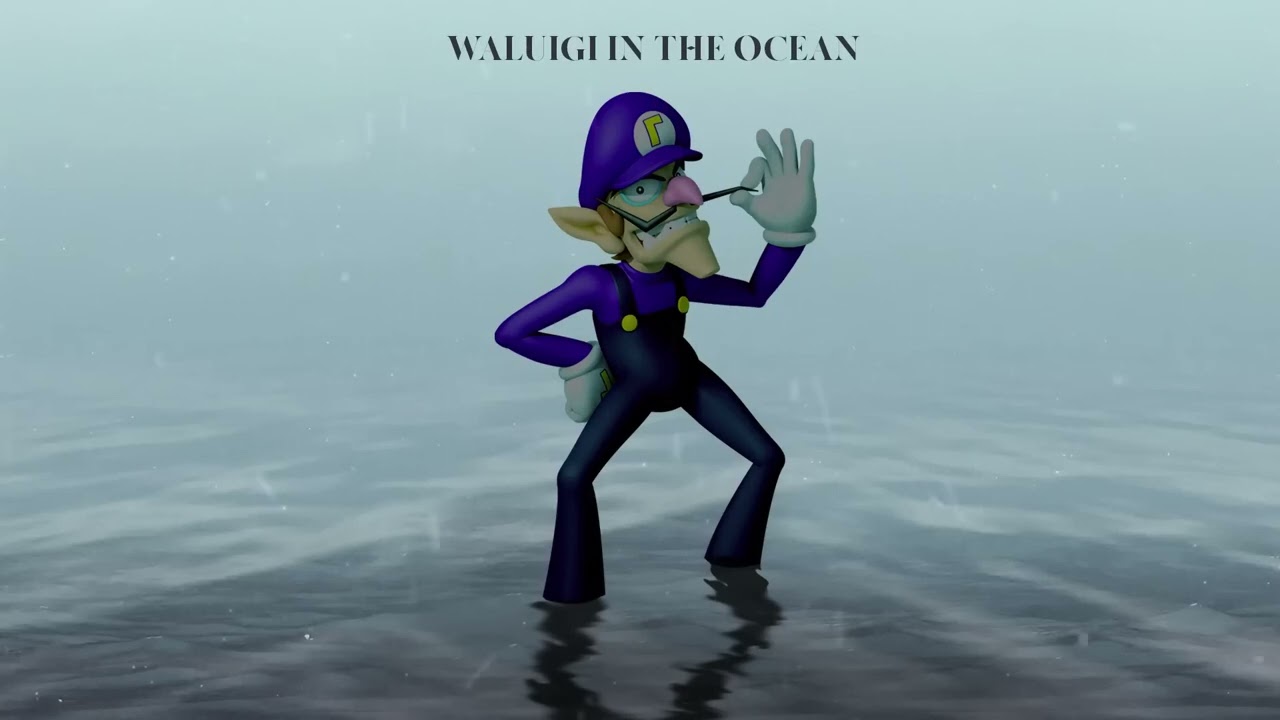 waluigin the ocean