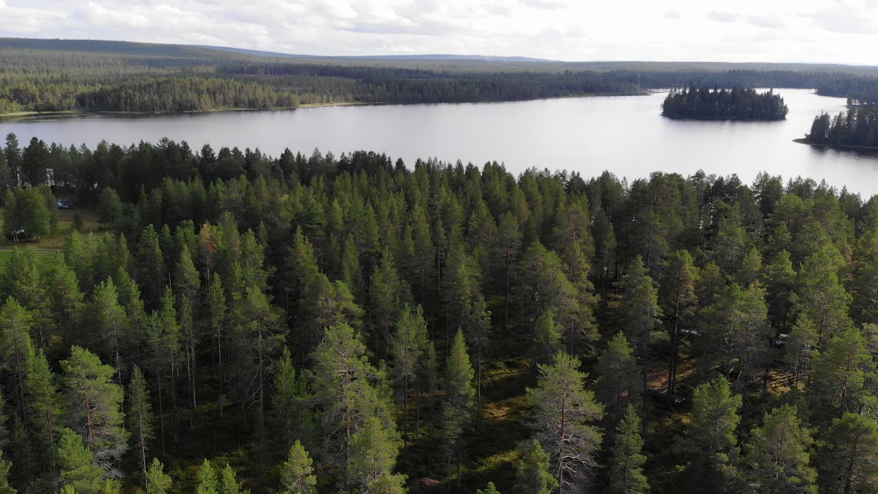 Drone-kuvaa Posiolta, Kitkaj&auml;rvi