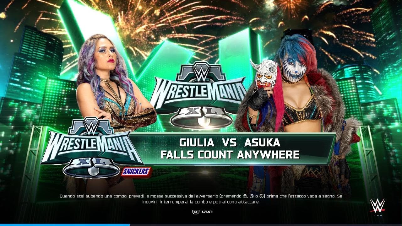 WWE 2K25 - Giulia vs Asuka