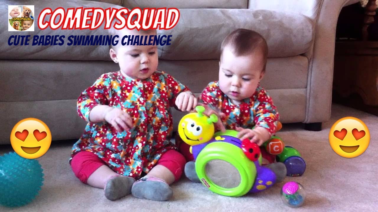 Funny Twin Babies Fighting Over Stuff Video Compilation