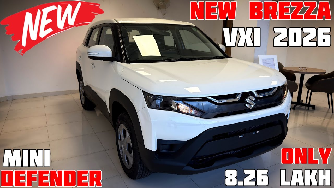 2026 Maruti Brezza Vxi Review || Brezza Facelift 2026 || Brezza Base Model 2026 | Brezza Car