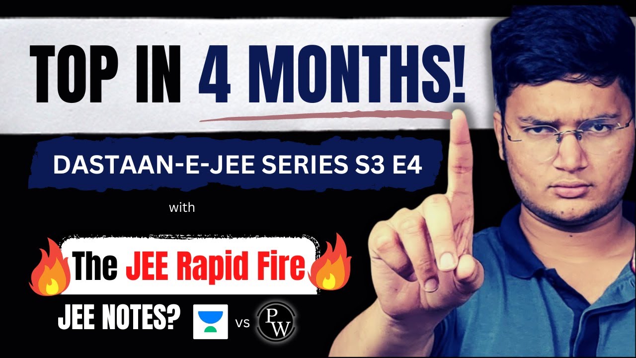 JEE AIR 247 in 4 Months Only! The Real Motivational Story 🔥