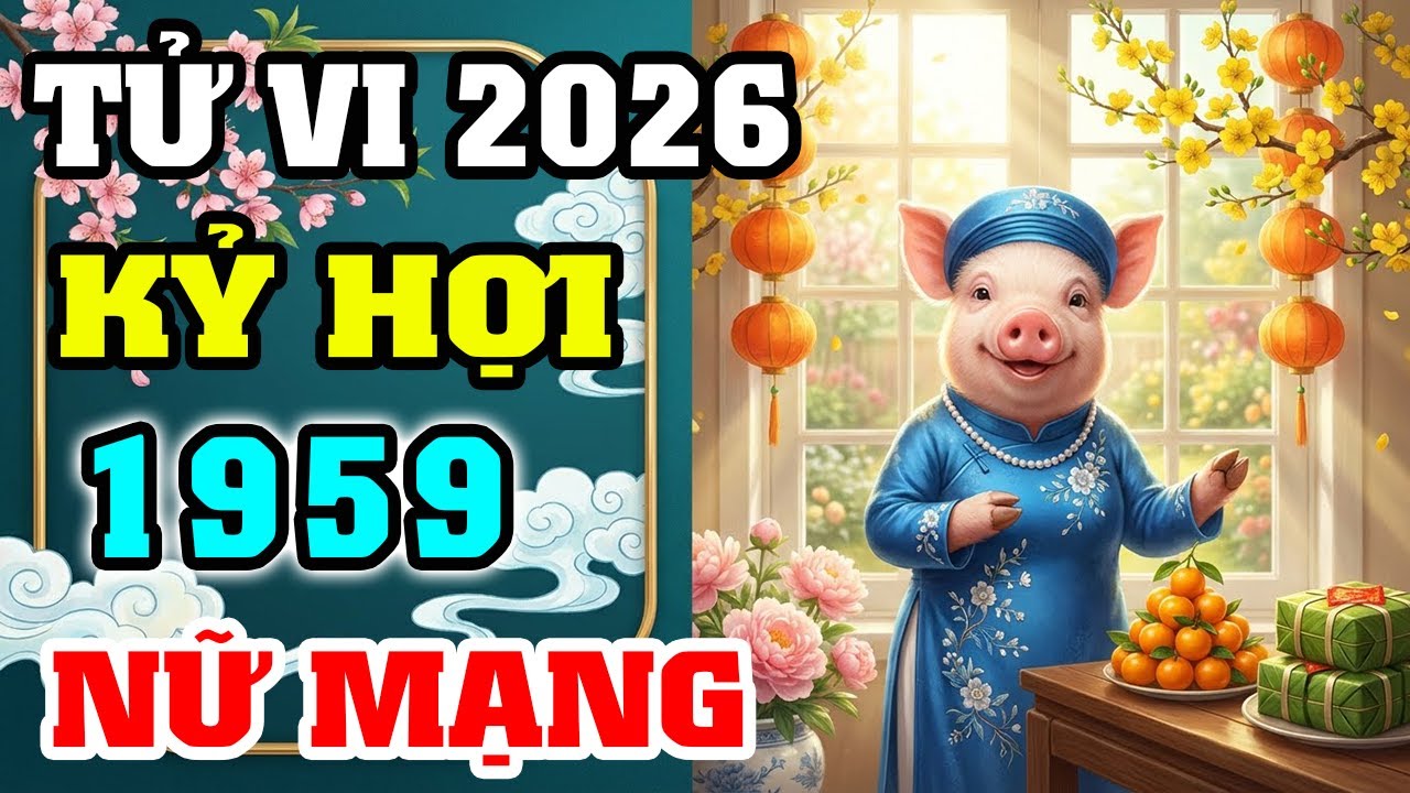 Tử Vi Năm 2026 Tuổi Kỷ Hợi 1959 Nữ Mạng: Hóa Giải Thái Bạch, Đón Vận May Cát Tường
