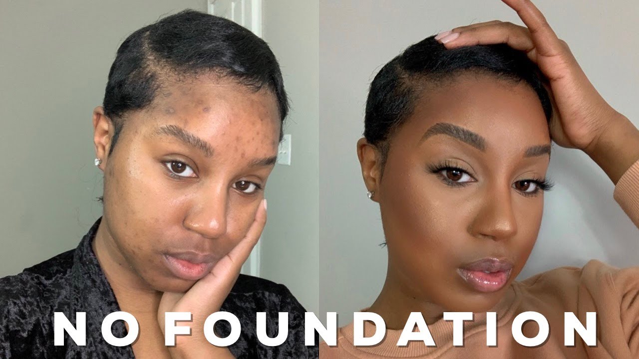 FLAWLESS NO FOUNDATION MAKEUP ROUTINE| BEGINNER FRIENDLY