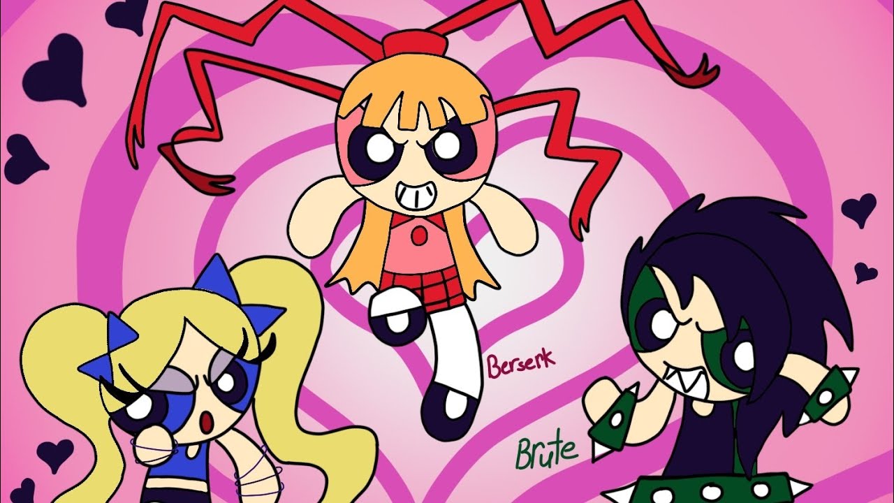 Powerpunk Girlz Speedpaint (from memory)