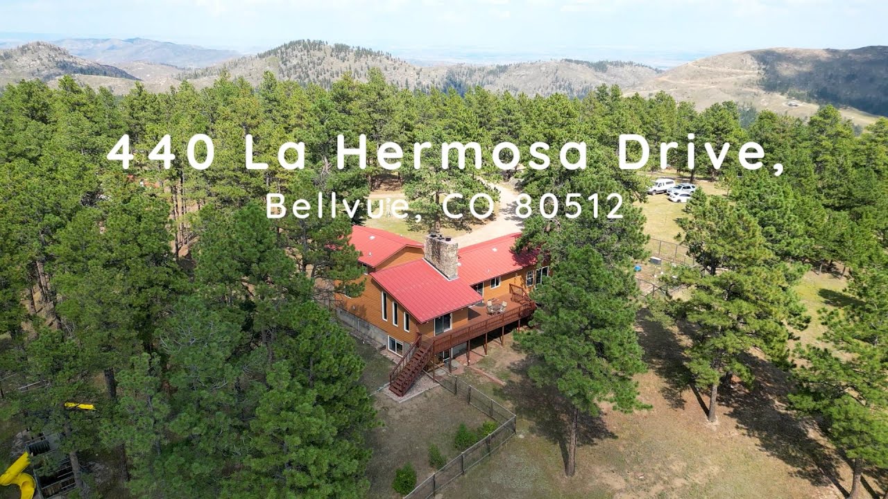 440 La Hermosa Drive, Bellvue, CO 80512 - Walk Through Video