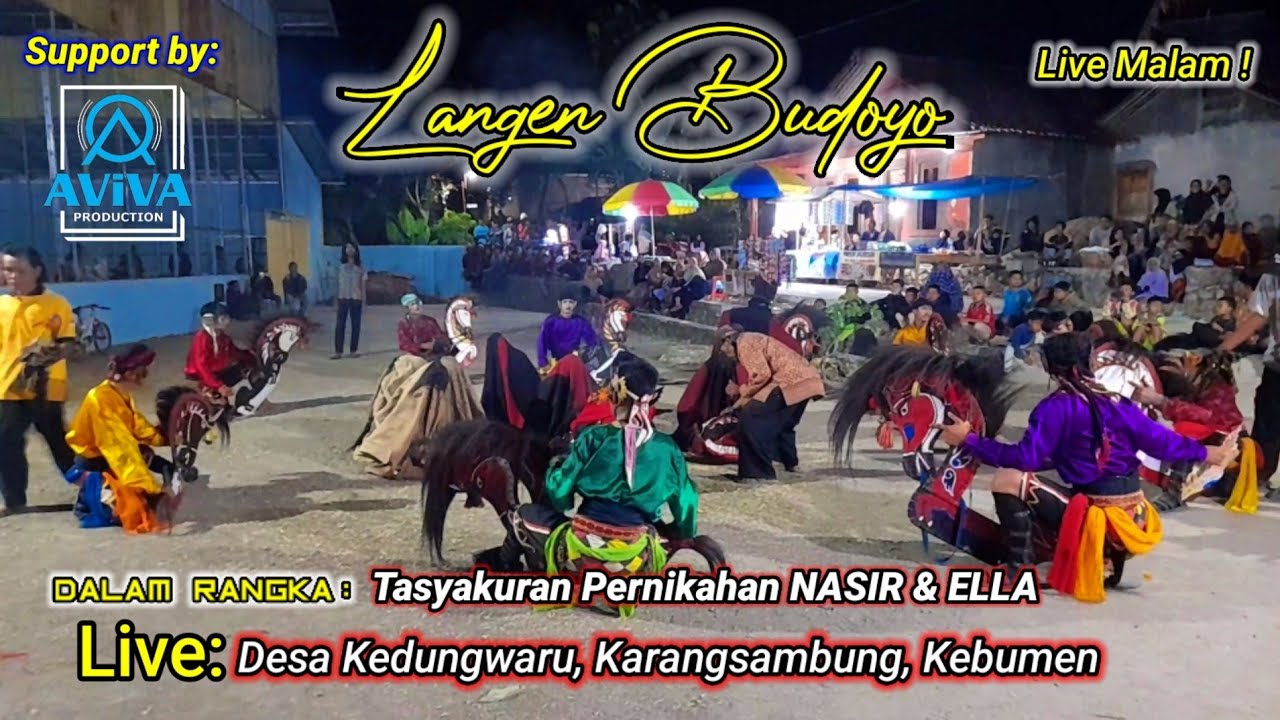 PENTAS MALAM LANGEN BUDOYO PERKUTUKAN LIVE DESA KEDUNGWARU KARANGSAMBUNG KEBUMEN