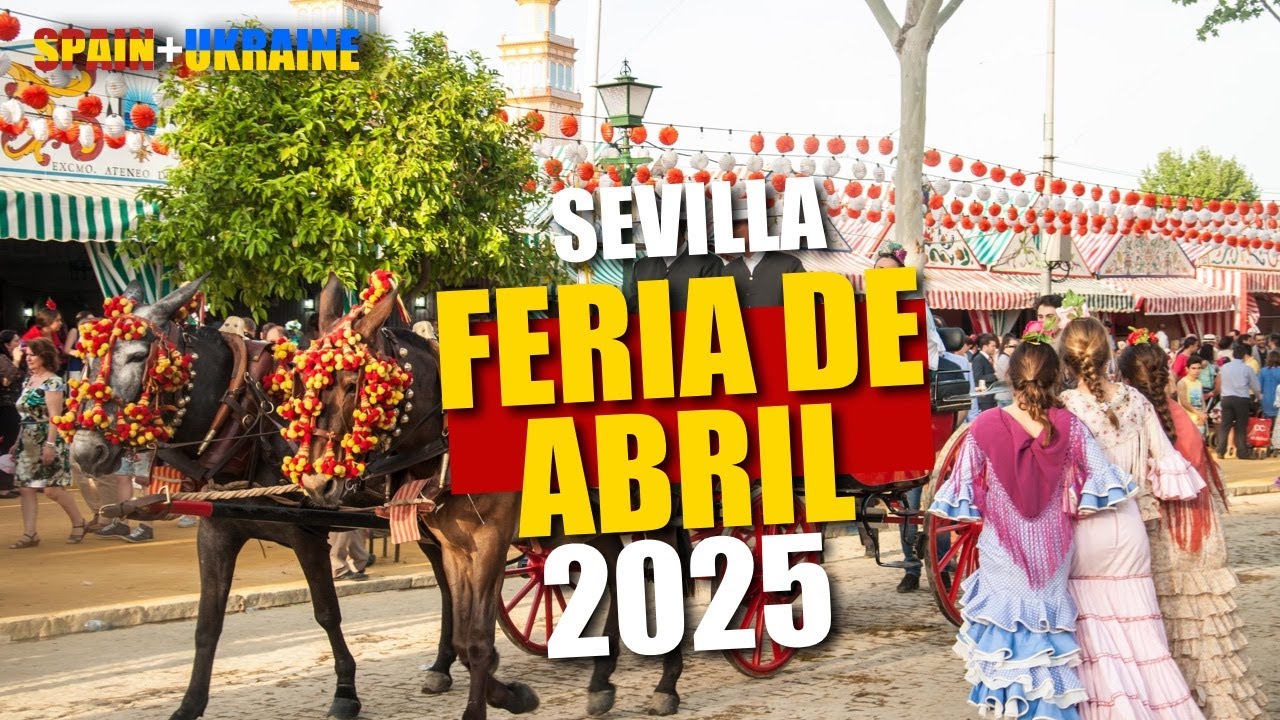 Feria de Sevilla 2025 🐎Day 3 in Sevilla 1000+ Horses & Carriage Parade Andalusia Fiesta #liveinspain