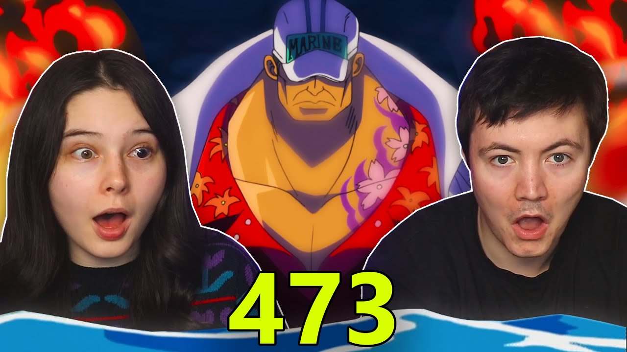 AKAINU ATTACKS!👒 One Piece Ep 473 REACTION & REVIEW