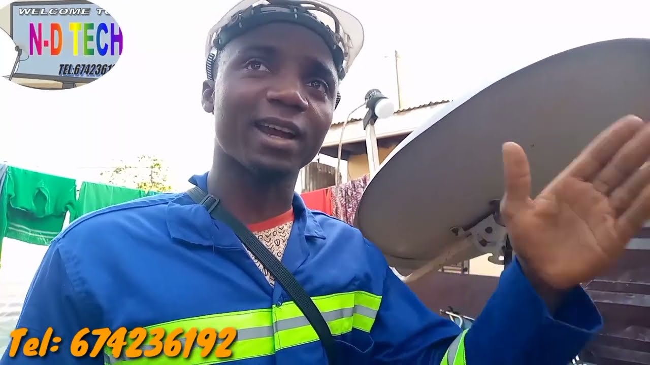 comment capter les chaines camerounaises. (French version how to capture Cameroon Channels) @ND TECH