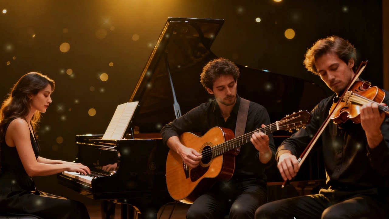 So Quiet, So Beautiful 🎻 Piano, Violin & Cello for Restful Sleep & Calm Mind