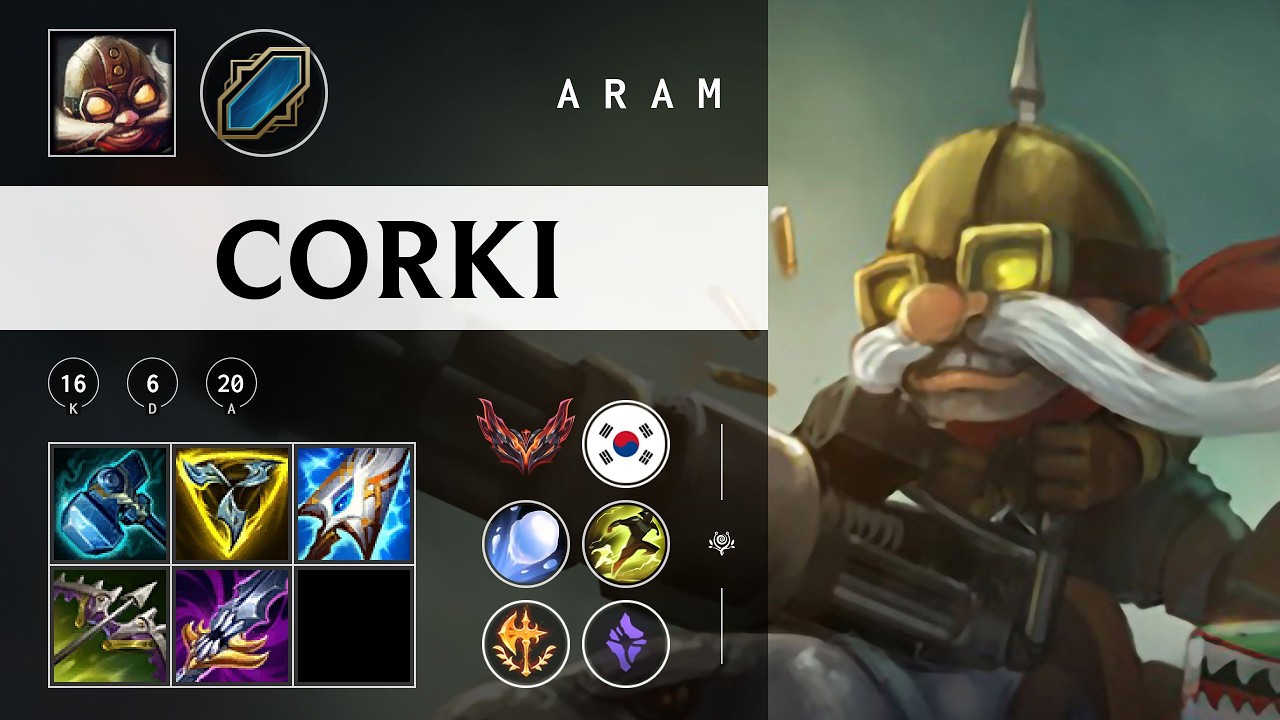 Corki ARAM - KR Grandmaster Patch 26.05