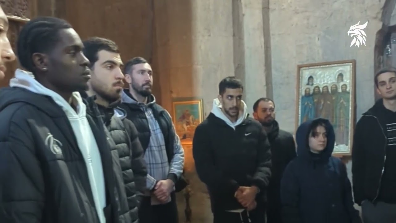 Griffin Kaspi In Samtavisi Cathedral * კასპის გრიფინი სამთავისის ტაძარში