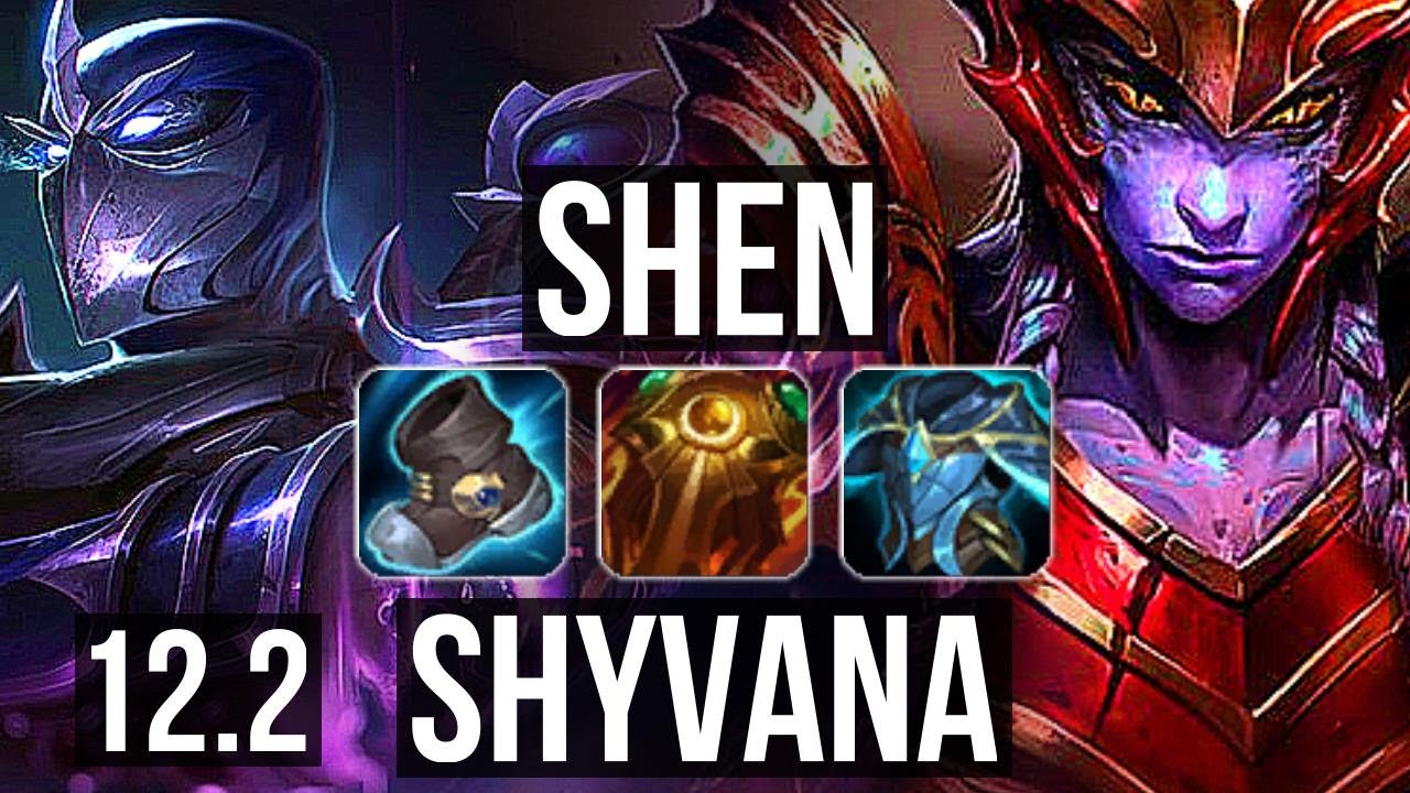 SHEN vs SHYVANA (TOP) | 3/1/20, 1.6M mastery, 1000+ games | NA Diamond | 12.2