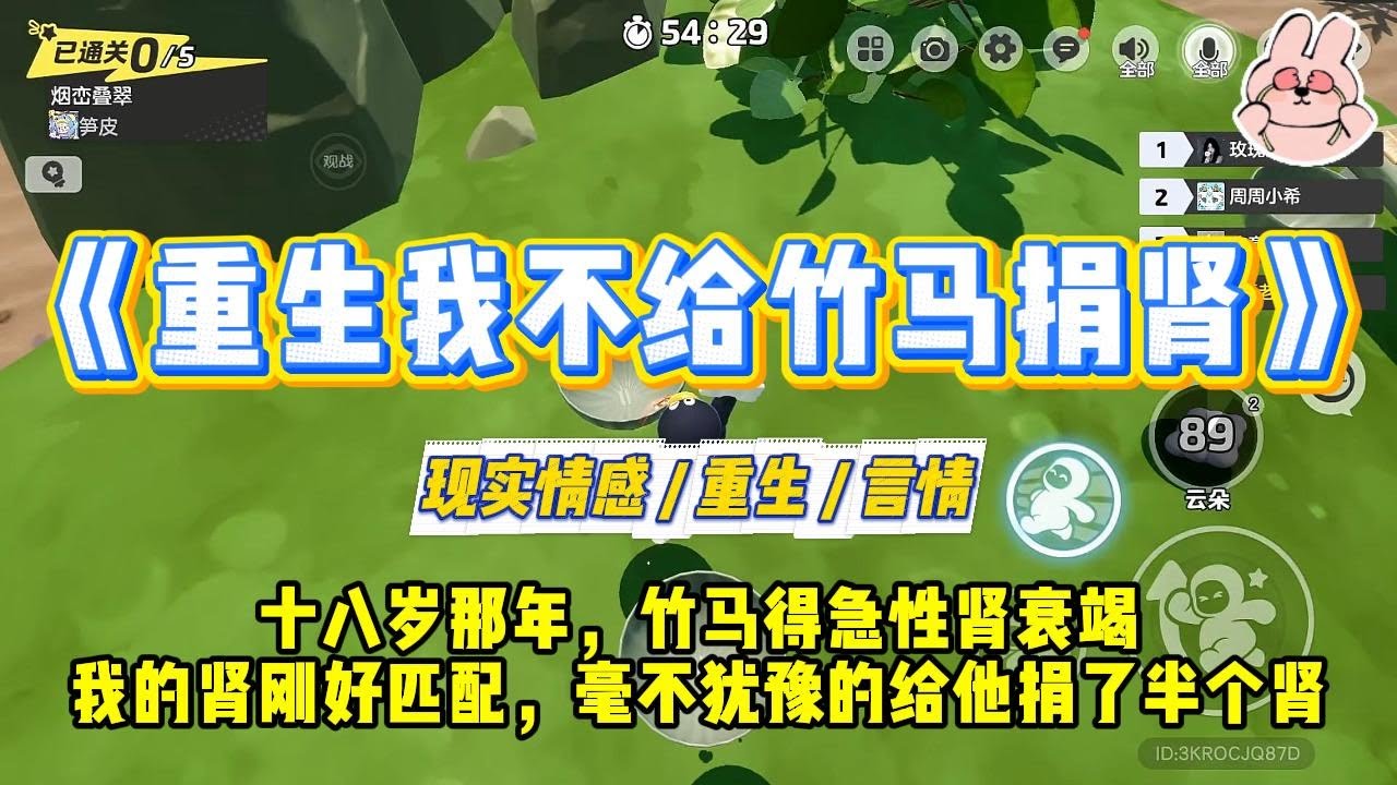 《重生我不给竹马捐肾》十八岁那年，竹马陆柯得急性肾衰竭。我的肾刚好和他的匹配，毫不犹豫的给他捐了半个肾救他。#一口气看完 #小说 #爱情 #绿茶 #复仇 #爽文 #青梅竹马 #重生 #渣男