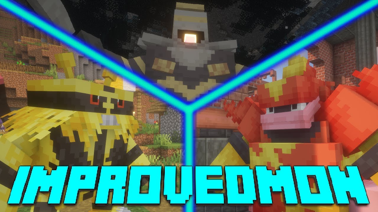 ⏫⏫3ª ronda de Pokémon débiles mejorados para el combate!⏫⏫ Minecraft Cobblemon AddOn Improvedmon