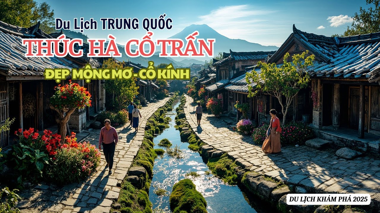 Cổ Trấn THÚC HÀ : Nơi Thời Gian NGỪNG TRÔI - Đẹp Như Bước Ra Từ TRUYỆN CỔ TÍCH