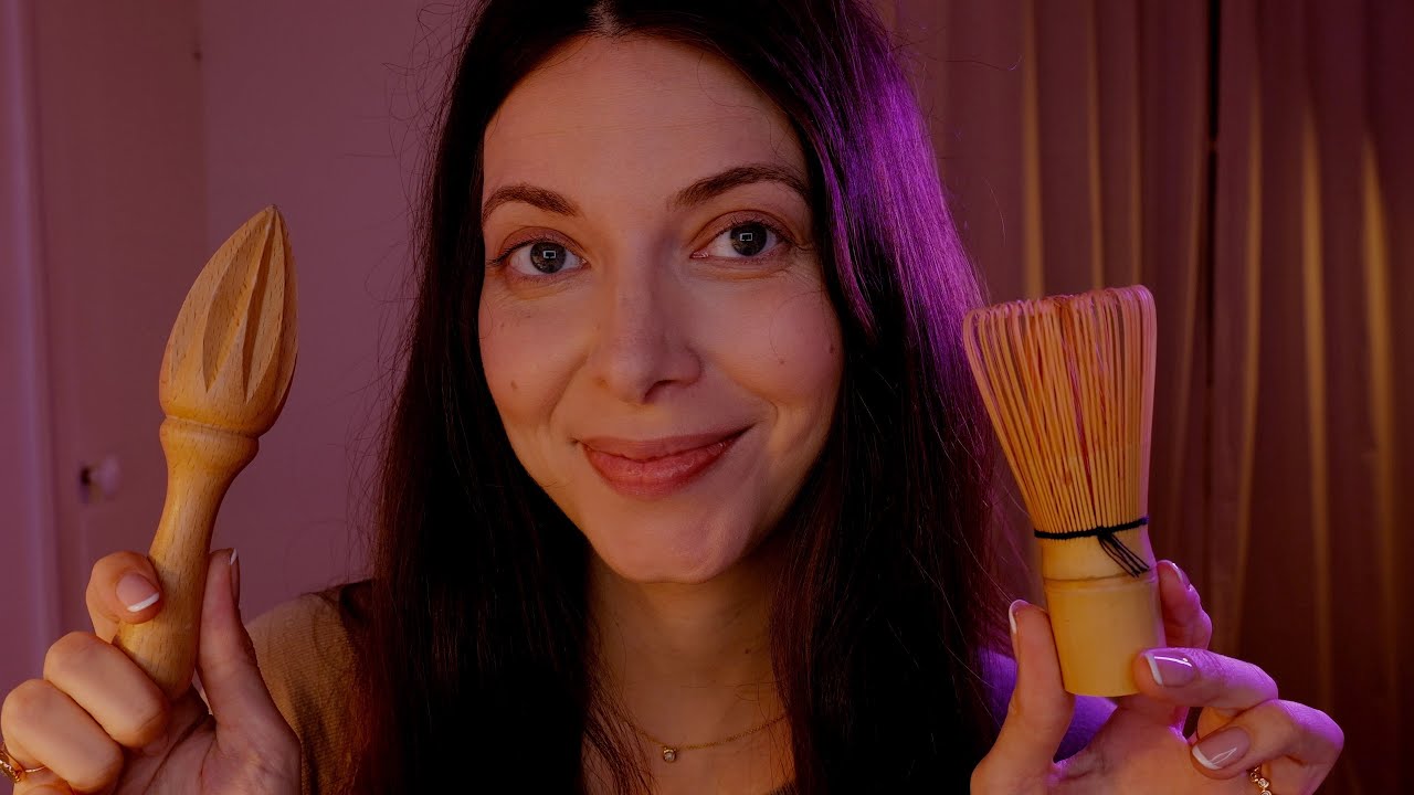 ASMR | Objetos RANDOM e IMPROVISADOS para que duermas