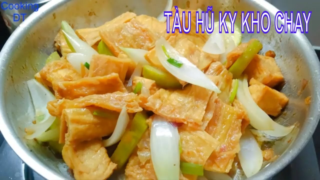 M&oacute;n t&agrave;u hũ ky kho chay thập cẩm cho ng&agrave;y Vu lan #monchay #monkhochay #monchayngondelam #anchay