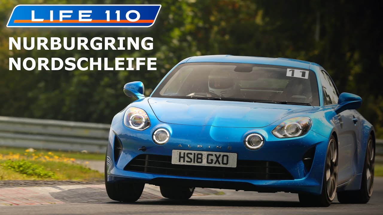Life110 Apline A110 on the Nurburgring Nordschleife