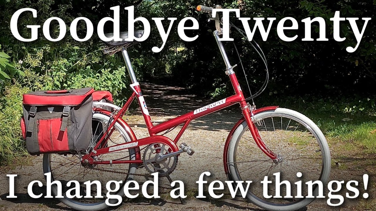 Triumph/ Raleigh 20, alterations for new owner. Plus; How to change internal routed bicycle cables.