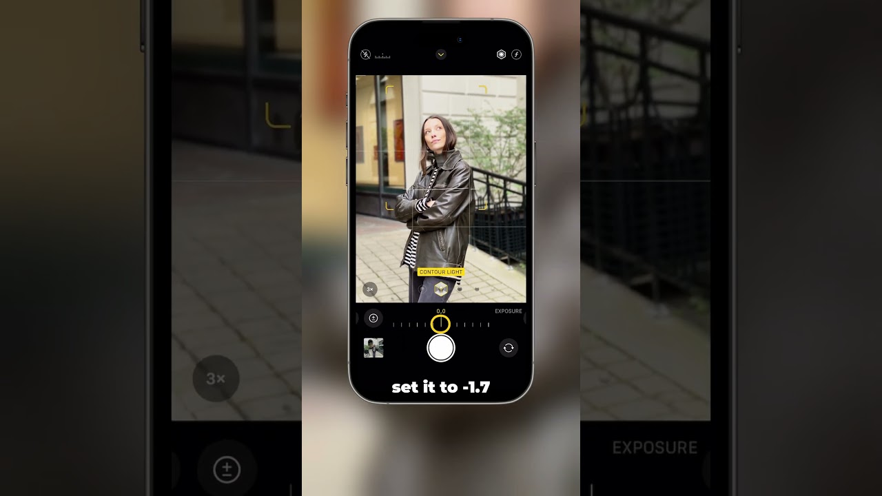The Perfect Moody Autumn Portraits? Use these settings! 🤳🍁 #autumn #portrait #iphonecamera