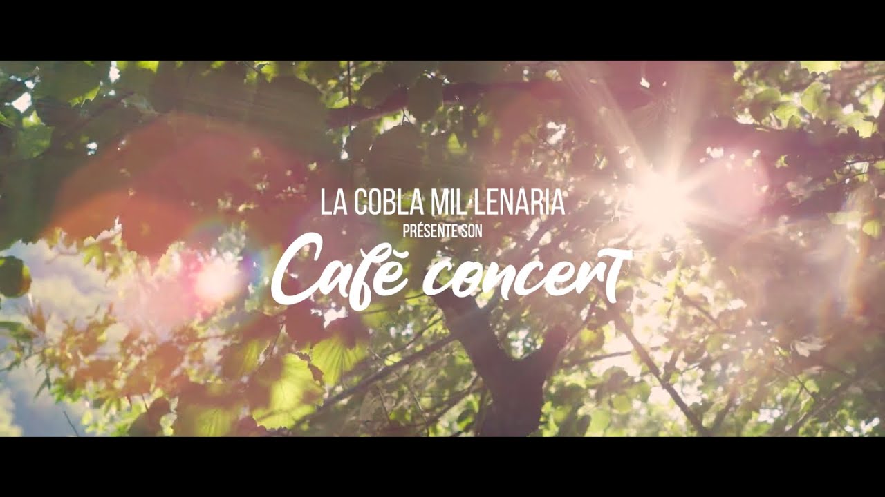 Café concert de la cobla Mil·lenària