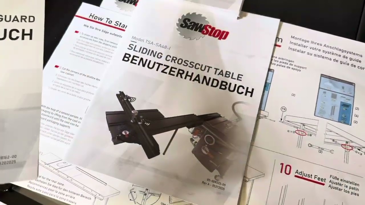 Info: wir haben die neue Sawstop Tischkreiss&auml;ge PCS ausgestellt!