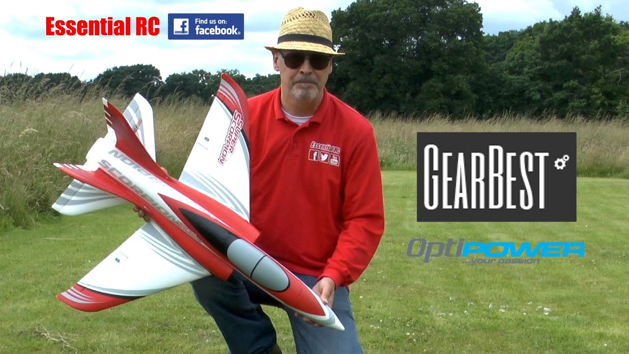 FMS RocHobby SUPER SCORPION EDF Jet (GearBest): ESSENTIAL RC FLIGHT TEST