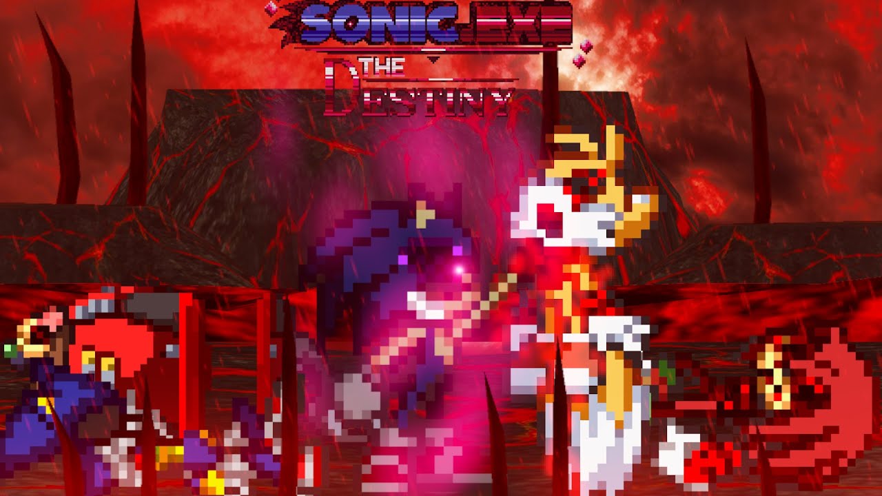 Everyone are dead-All continue Screen (Sonic.Exe The Destiny Reborn)