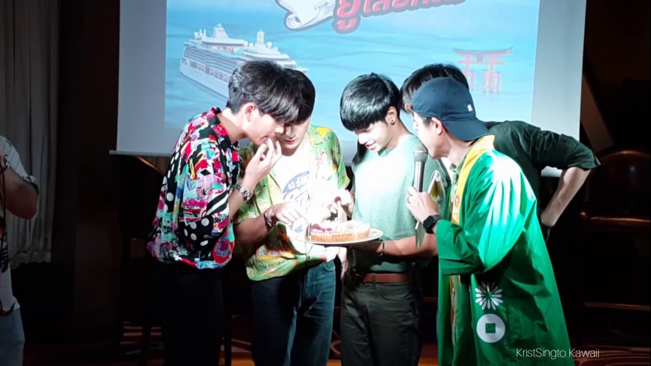 Krist&Singto - Surprise วันเกิดสิงโต Oishi Exclusive Fan Meeting OishiSummerTrip2018 @ 28/07/18
