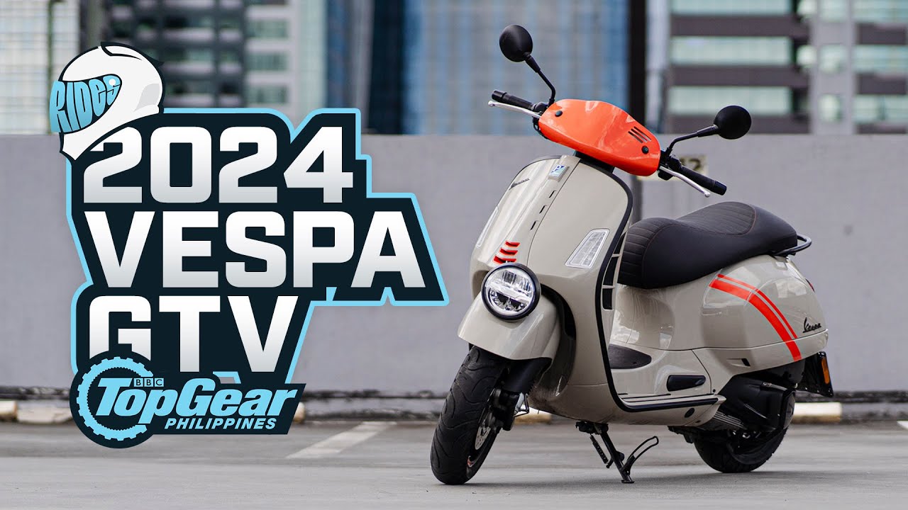 Обзор Vespa GTV 300 HPE 2024 года: протестирован самый мощный скутер Vespa | Top Gear Philippines