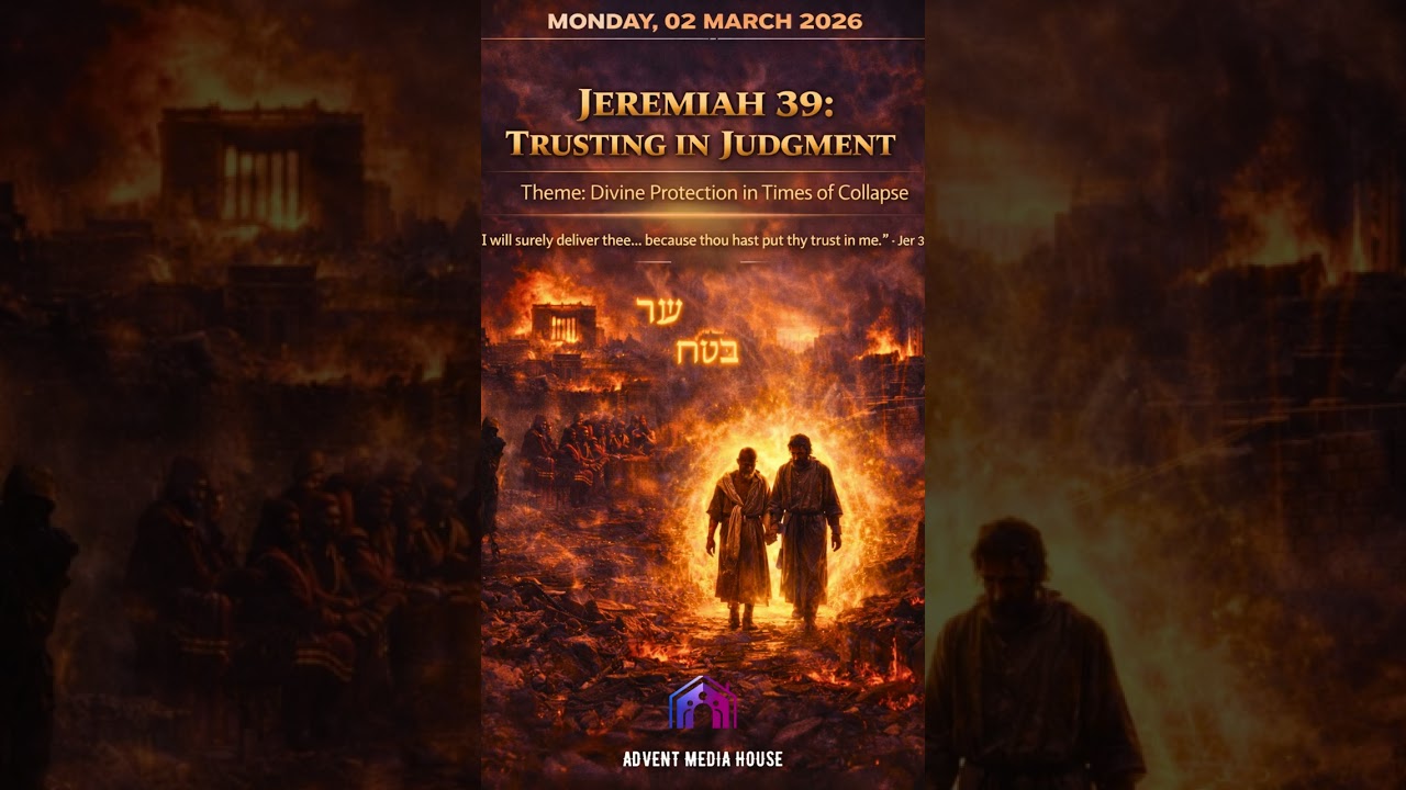 🏛️ JEREMIAH 39 — TRUSTING IN JUDGMENT